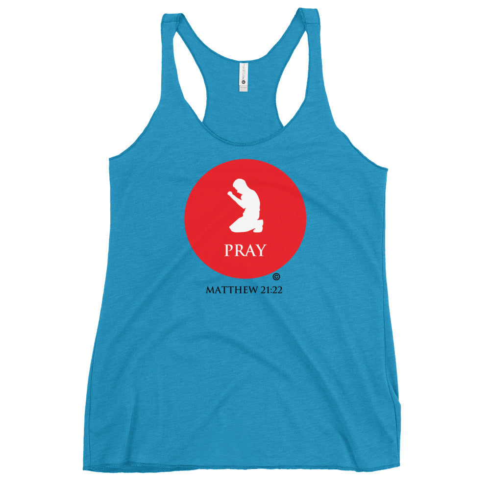 Pray Women's Racerback Tank