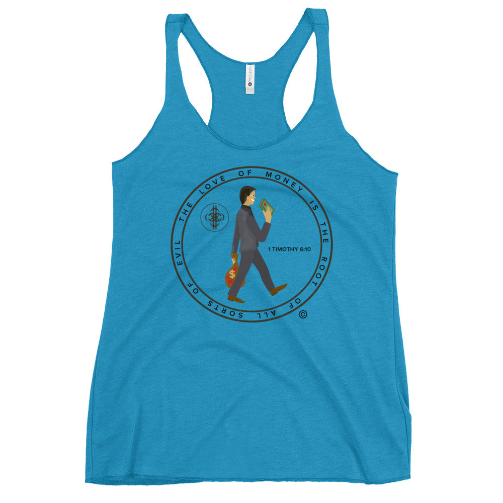 Love of Money Women's Racerback Tank