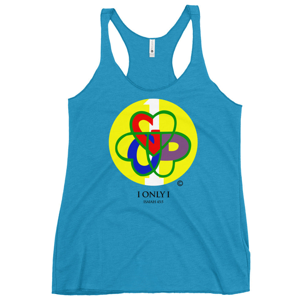 I Only I Women's Racerback Tank