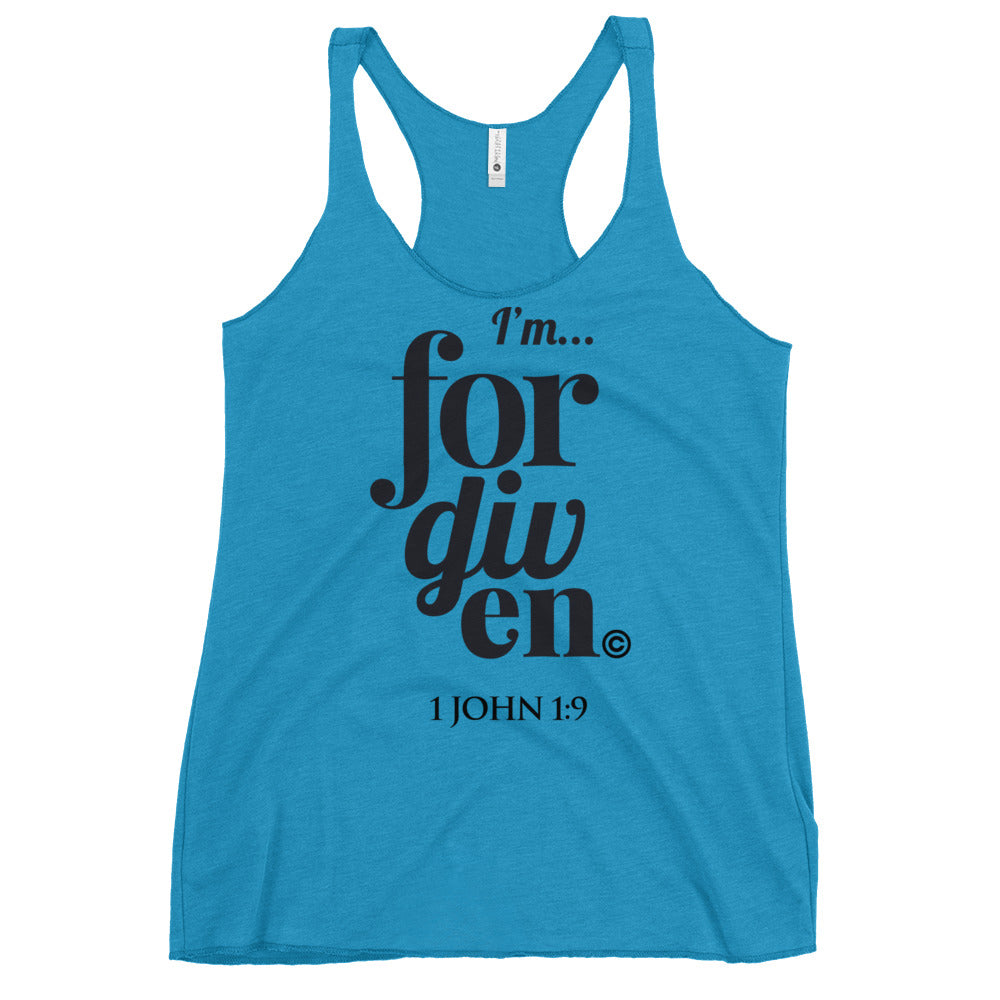 I'm Forgiven Women's Racerback Tank