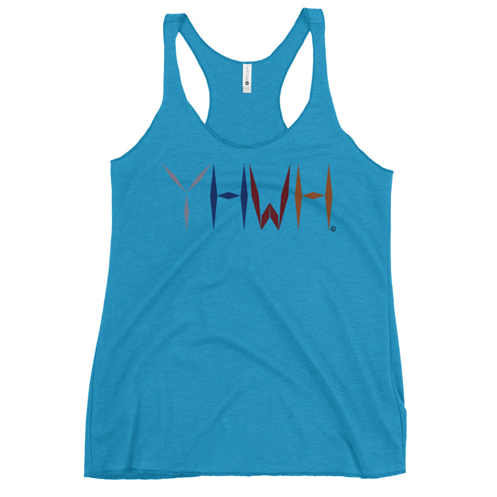 YHWH Women's Racerback Tank