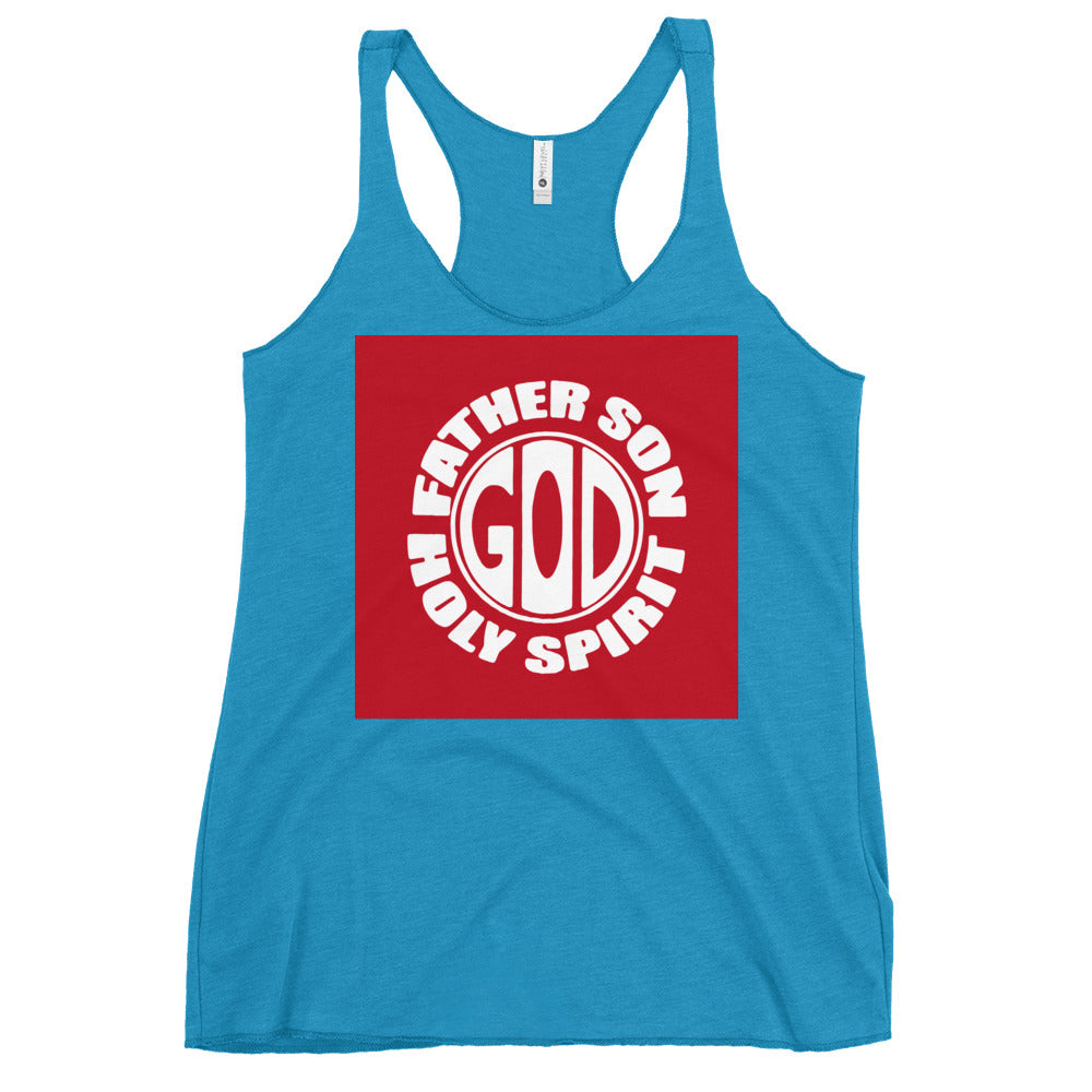 God Women's Racerback Tank