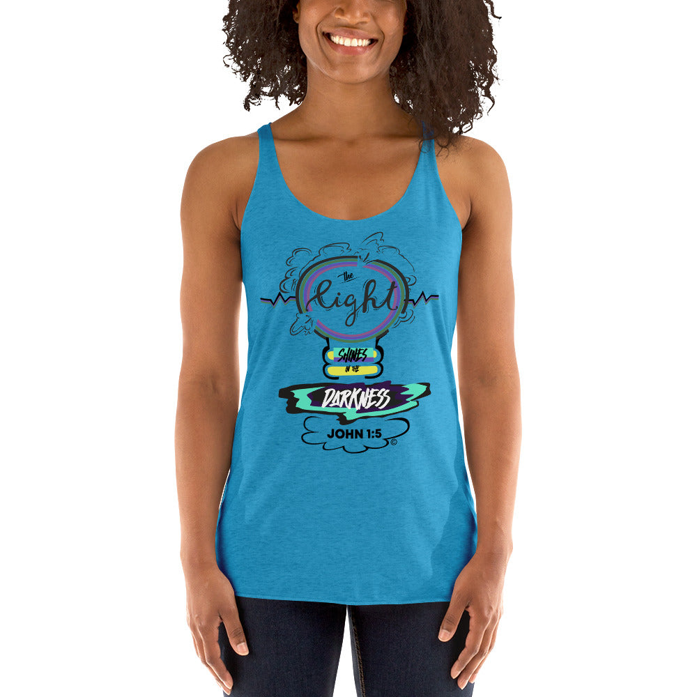 Light in the Darkness Women's Racerback Tank