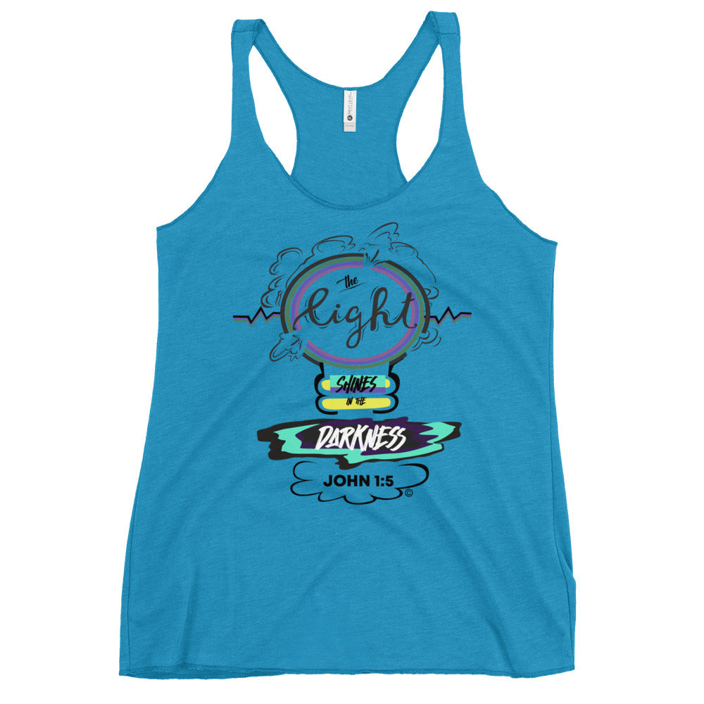 Light in the Darkness Women's Racerback Tank