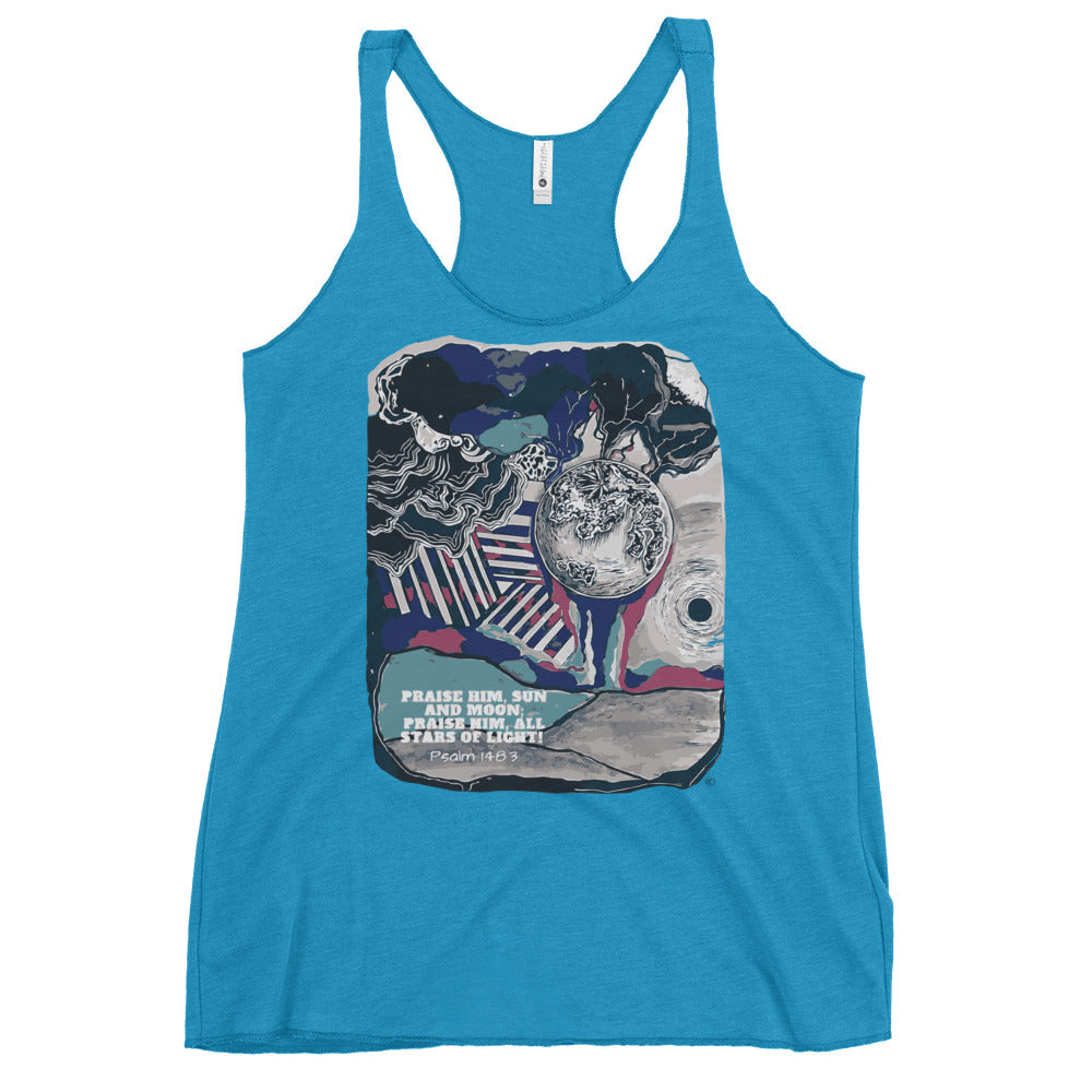 Praise Him Women's Racerback Tank