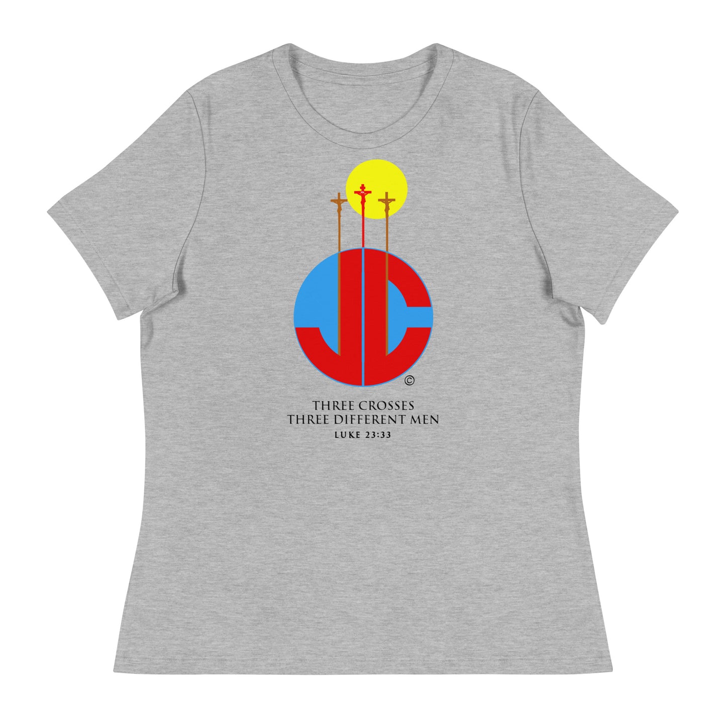 Three Crosses Women's Relaxed T-Shirt