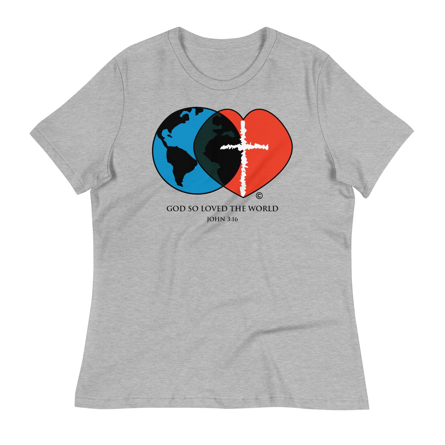 John 3:16 Women's Relaxed T-Shirt