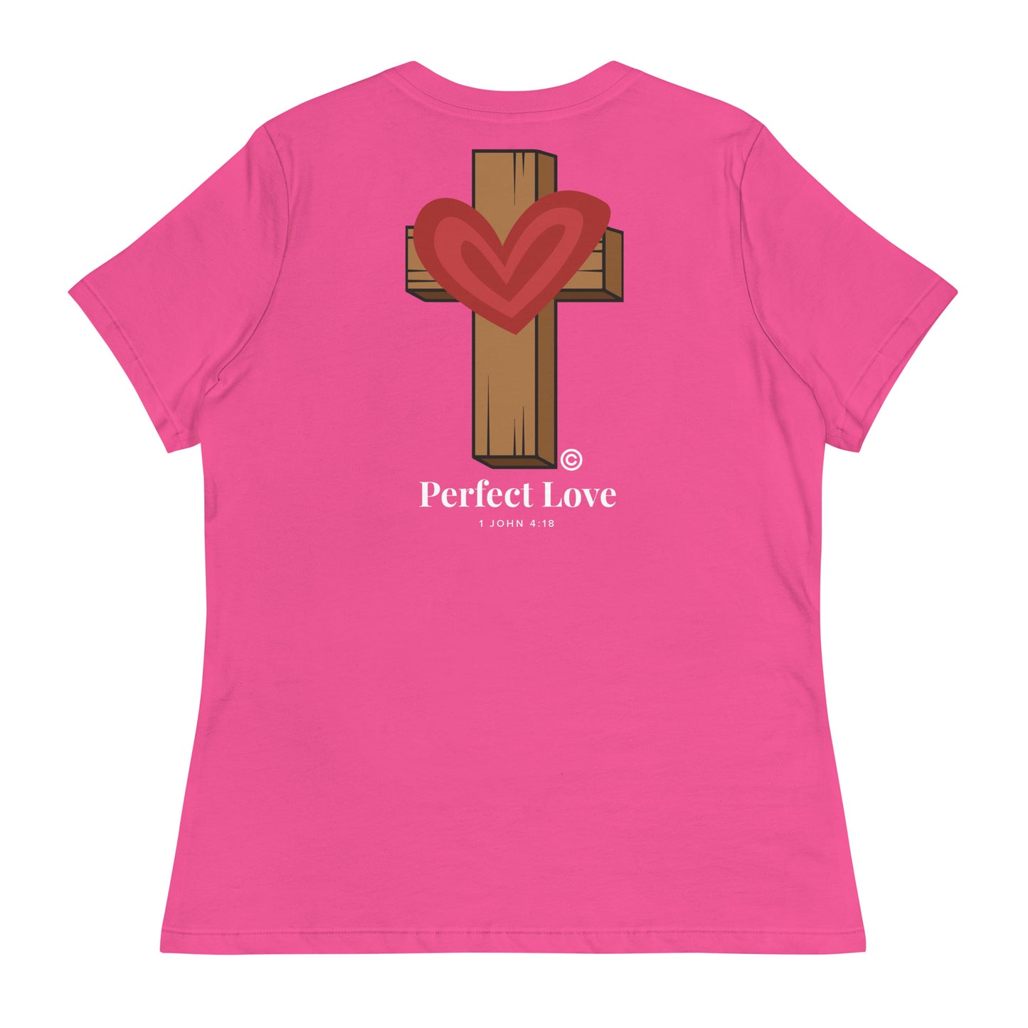 Perfect Love Dark-Colored Women's Relaxed T-Shirt