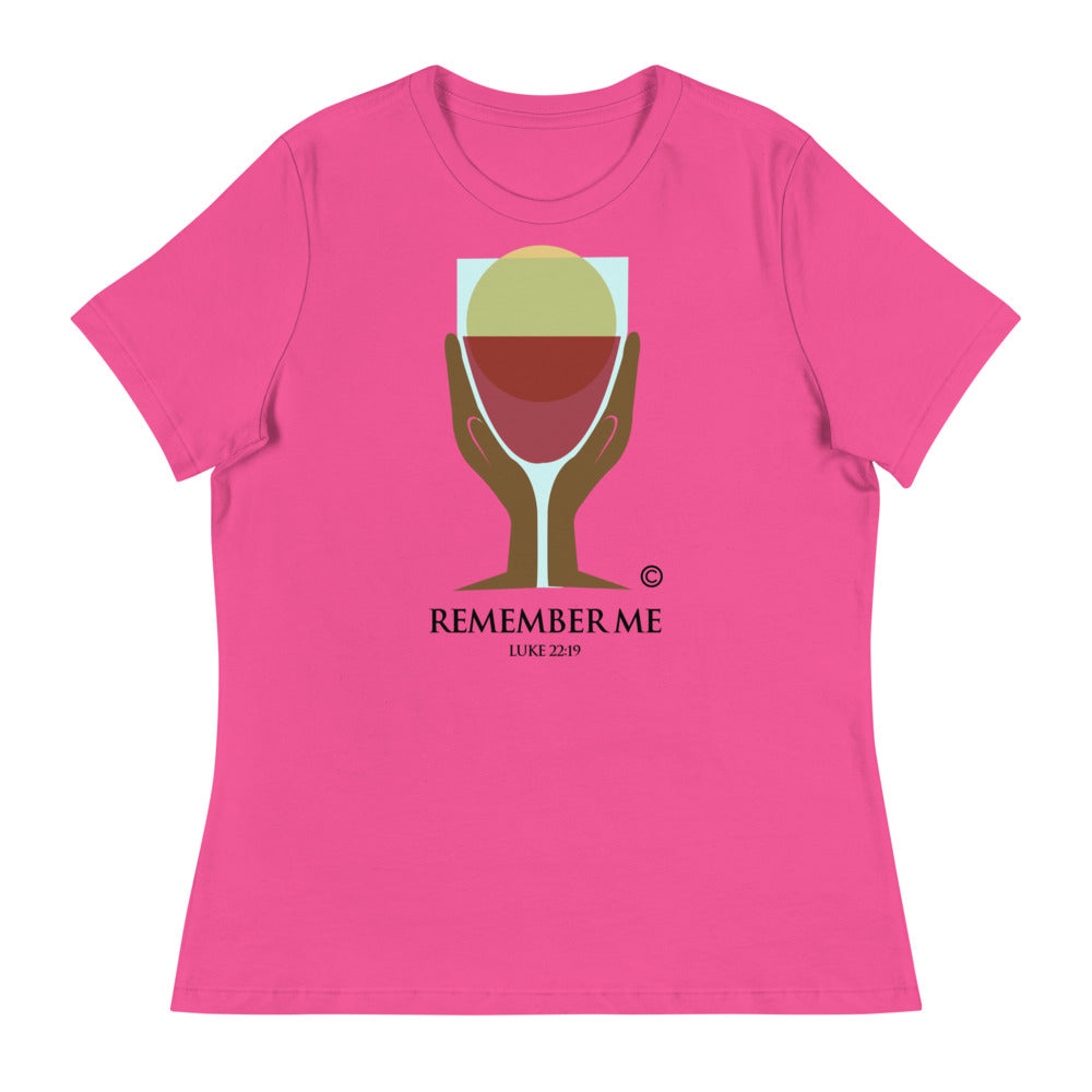 Remember Me Dark-Colored Women's Relaxed T-Shirt