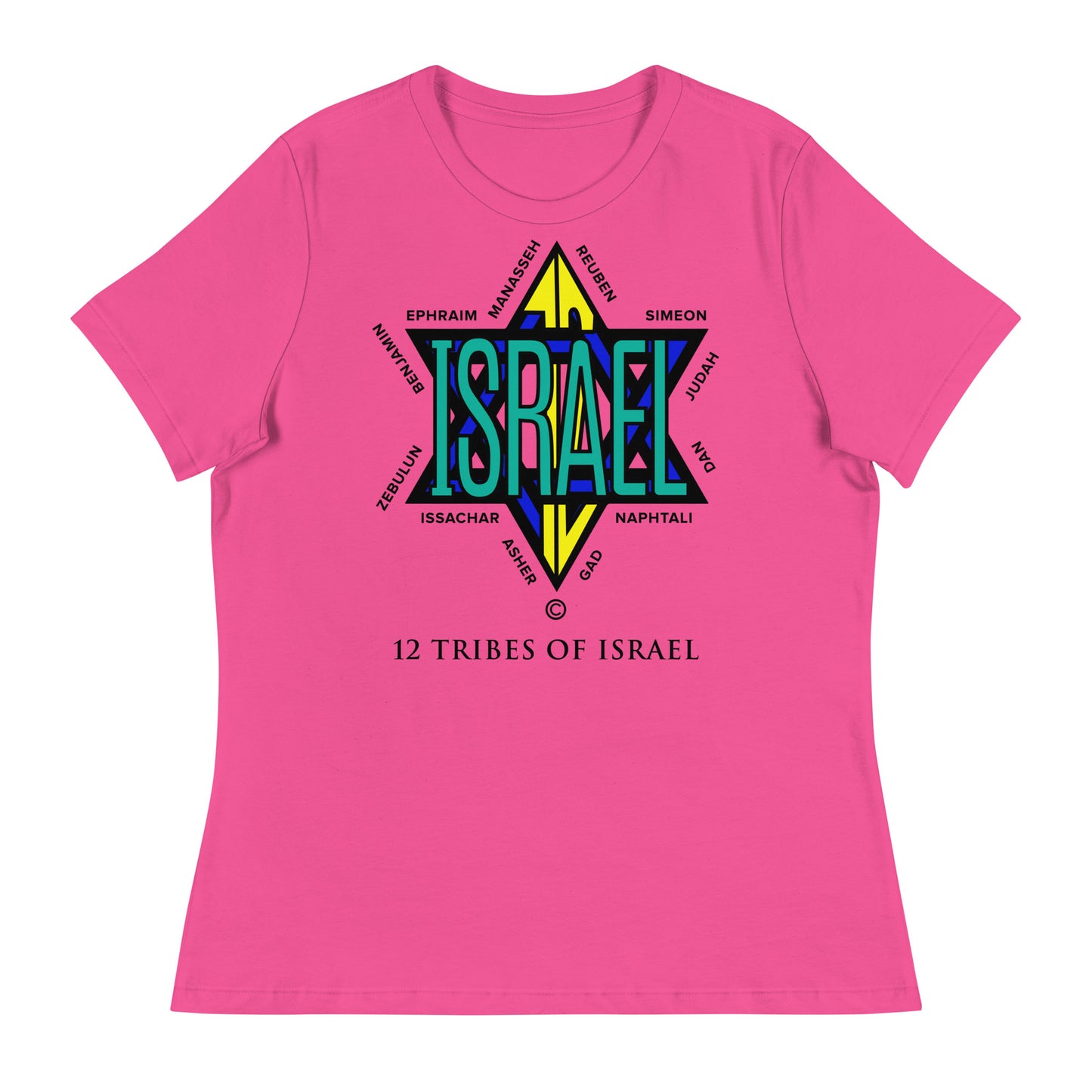 12 Tribes of Israel Women's Relaxed T-Shirt