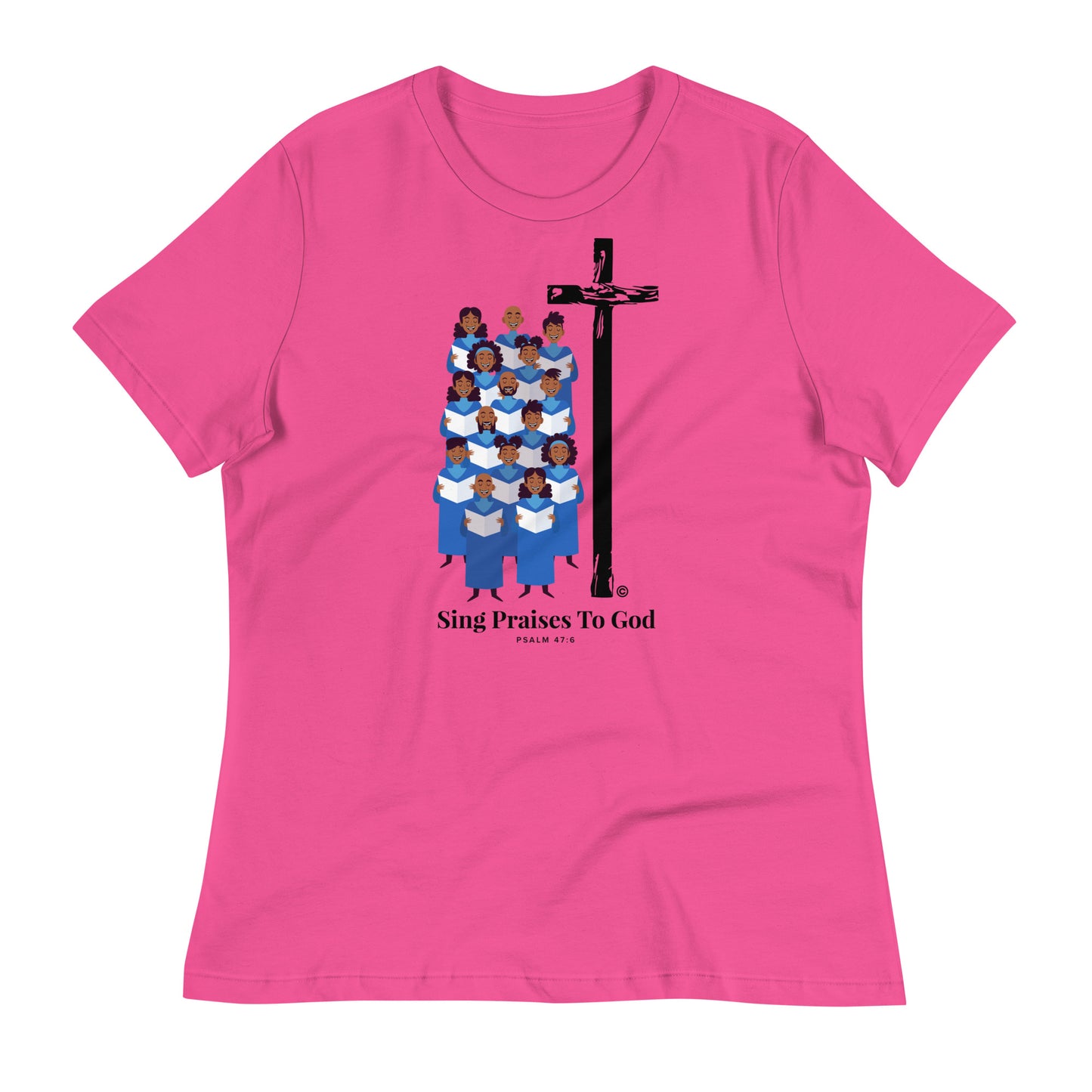 Sing Praises to God Women's Relaxed T-Shirt