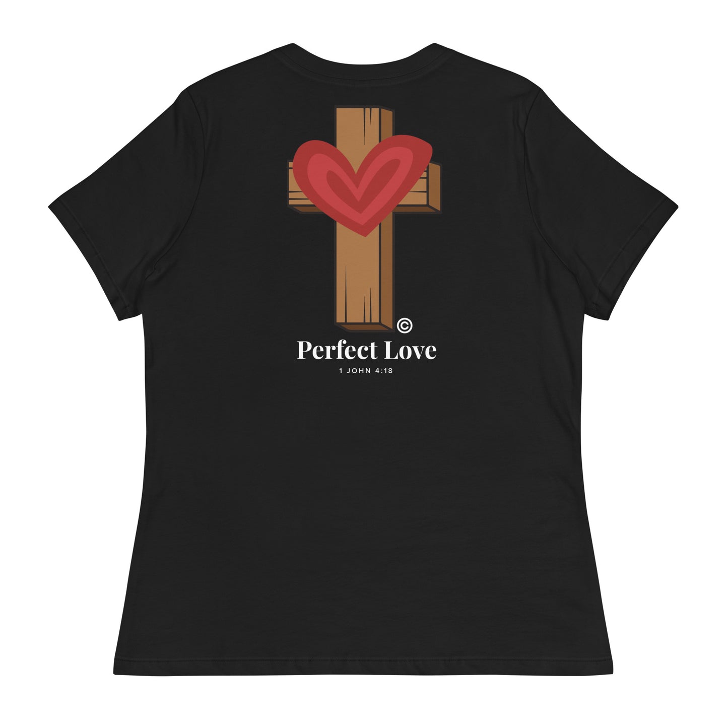 Perfect Love Dark-Colored Women's Relaxed T-Shirt