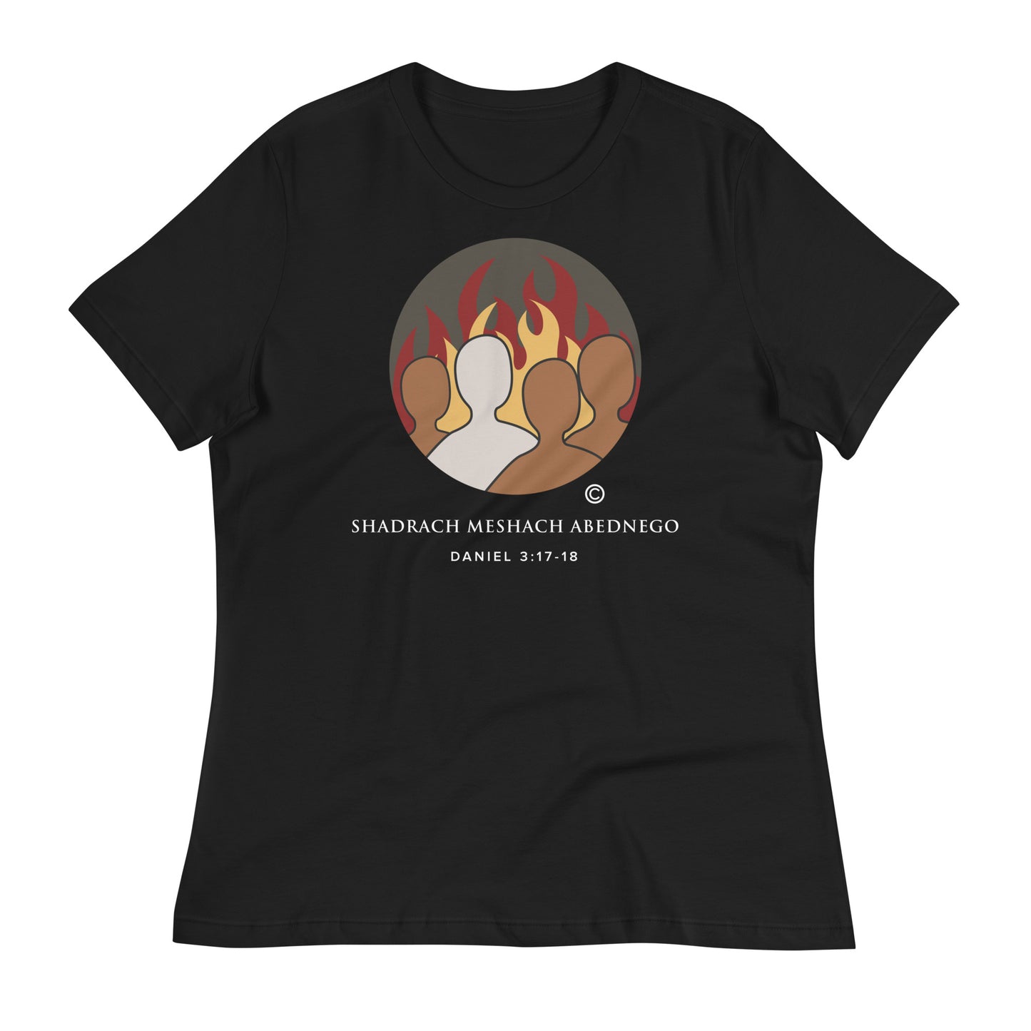 Daniel 3:17-18 Dark-Colored Women's Relaxed T-Shirt
