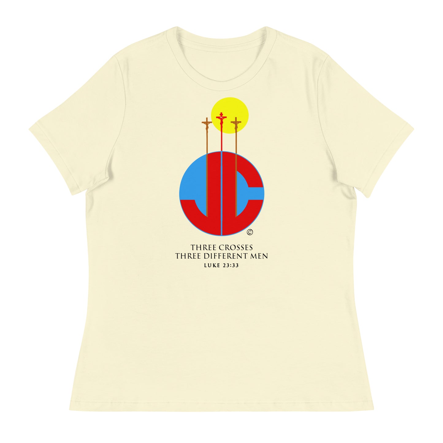Three Crosses Women's Relaxed T-Shirt