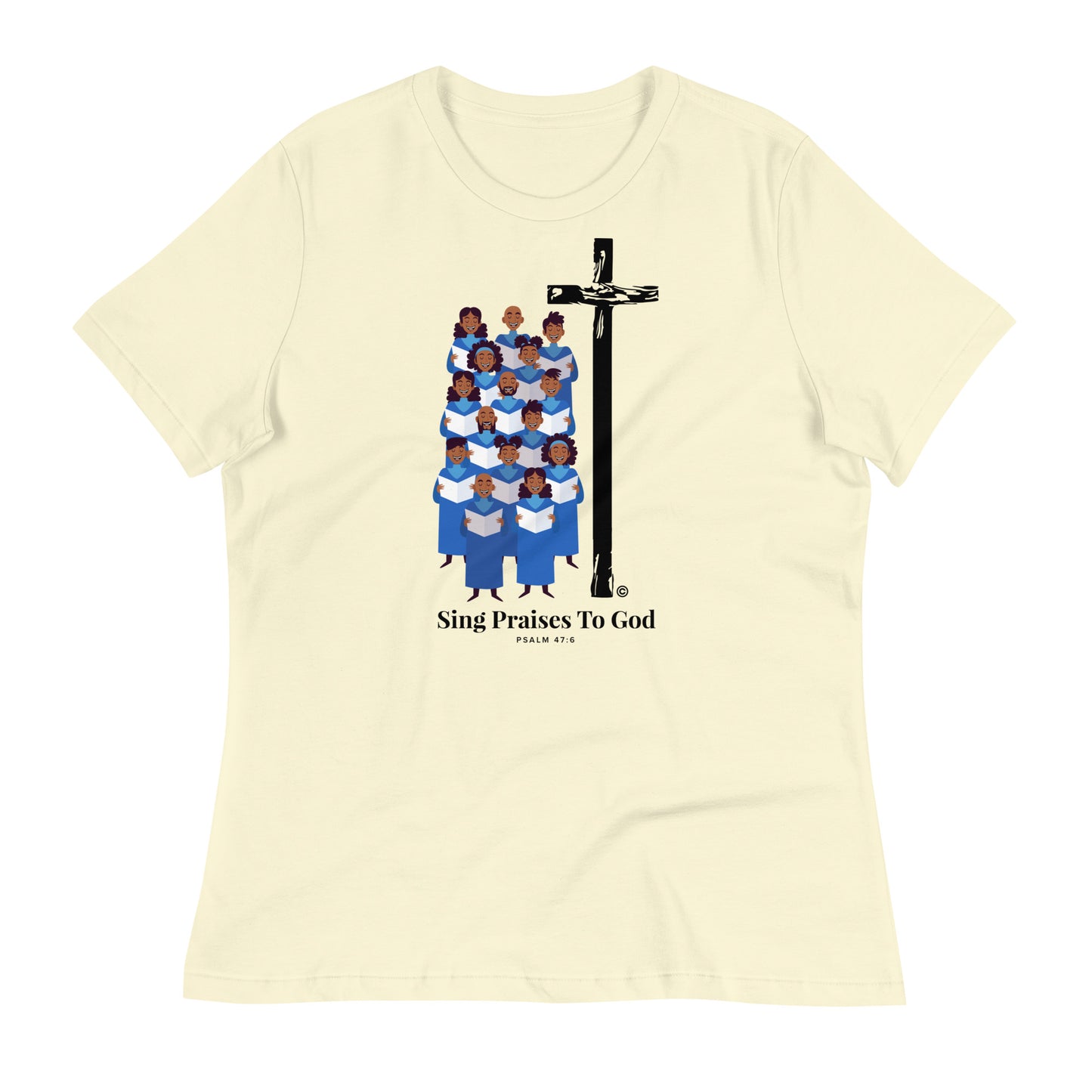 Sing Praises to God Women's Relaxed T-Shirt