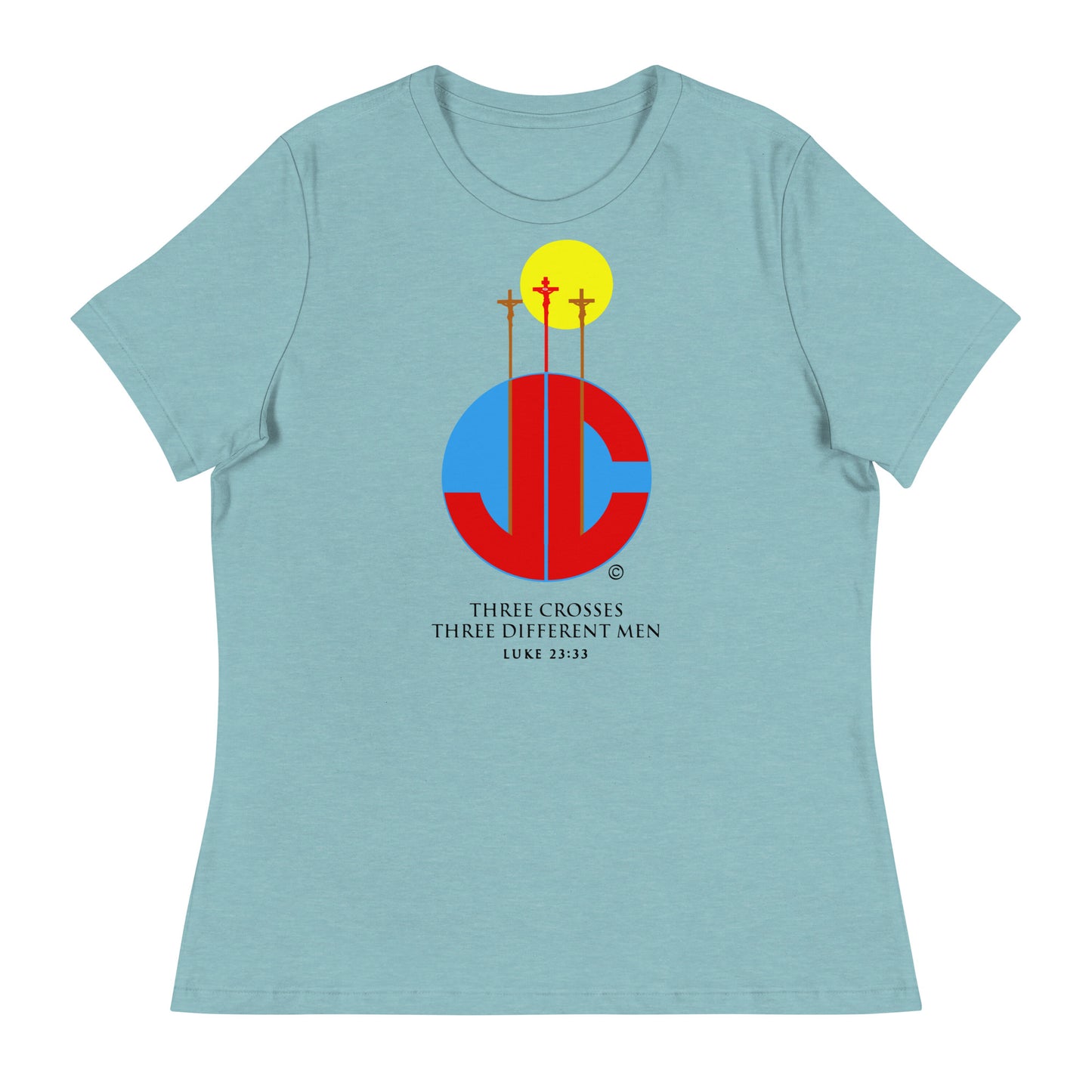 Three Crosses Women's Relaxed T-Shirt