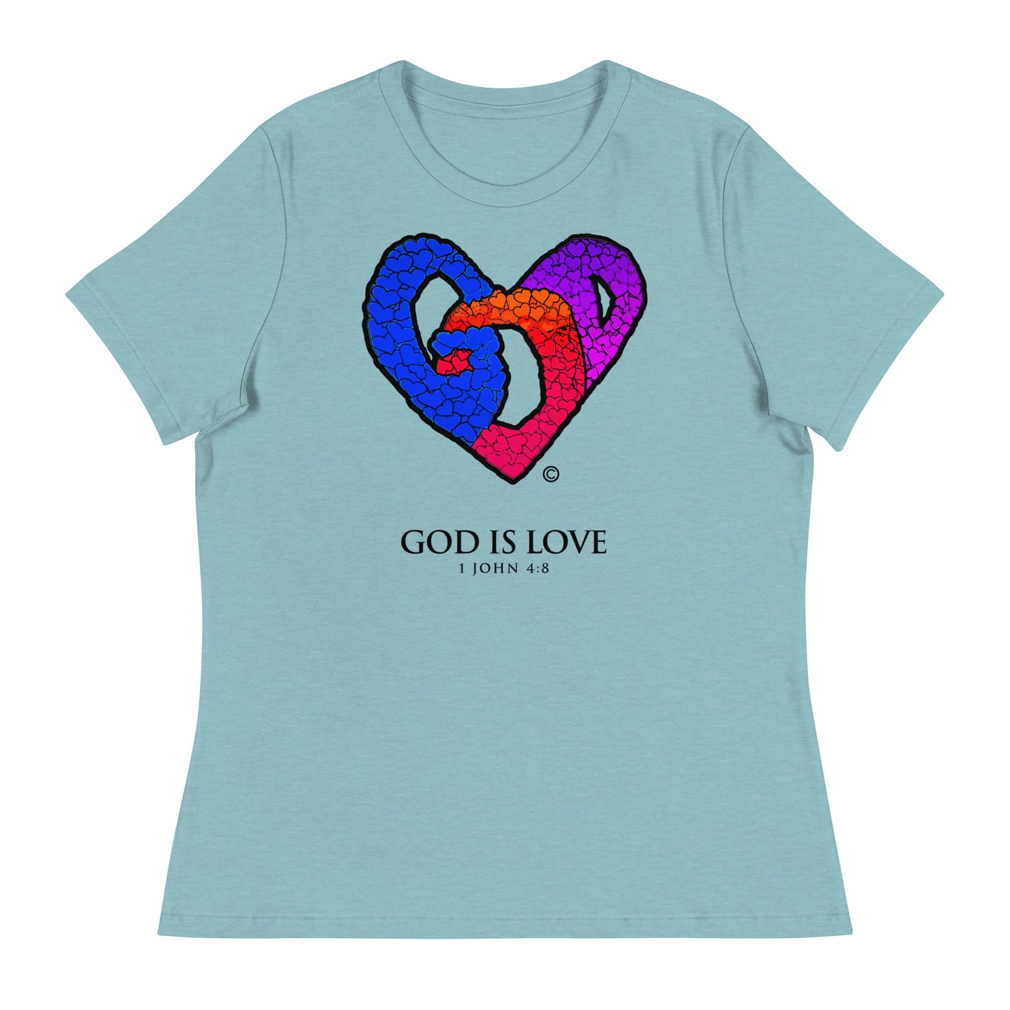God is Love Women's Relaxed T-Shirt