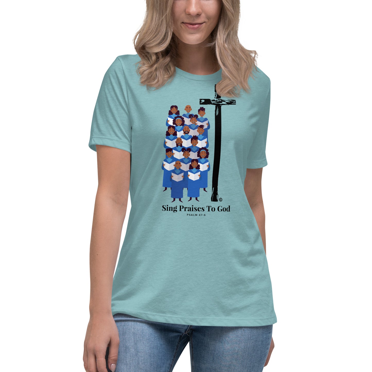 Sing Praises to God Women's Relaxed T-Shirt