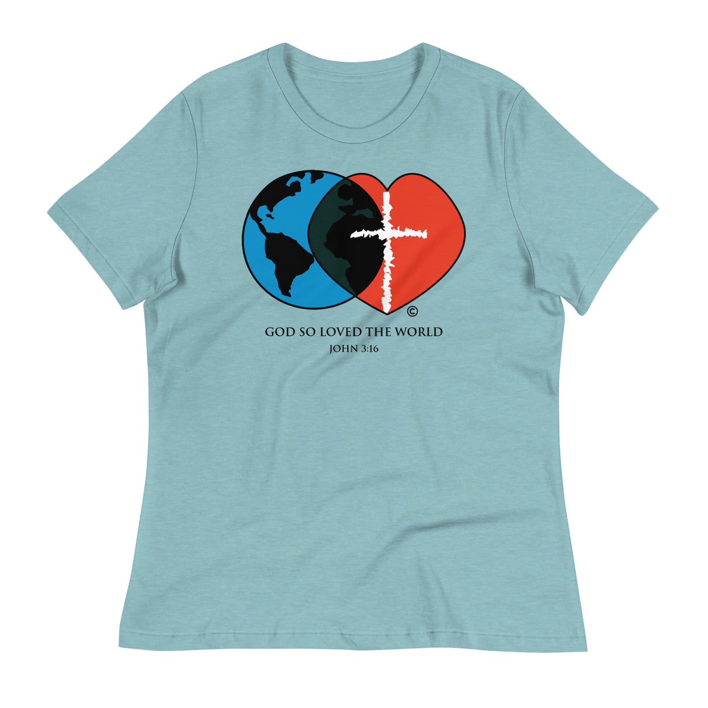 John 3:16 Women's Relaxed T-Shirt