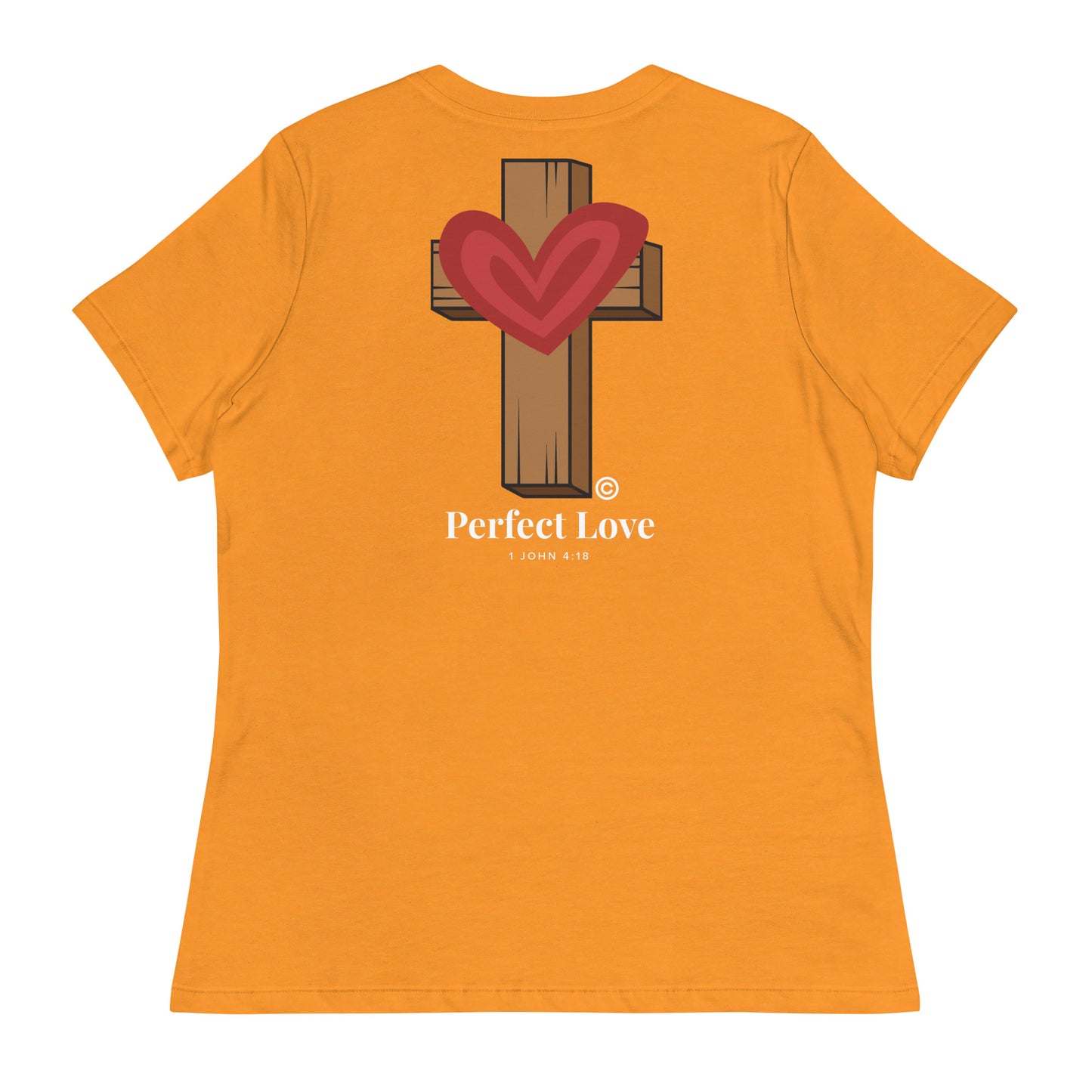 Perfect Love Dark-Colored Women's Relaxed T-Shirt