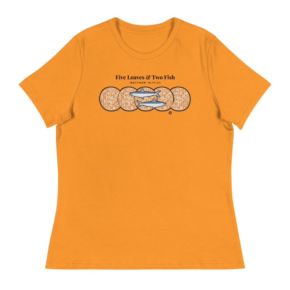 Five Loaves & Two Fish Women's Relaxed T-Shirt