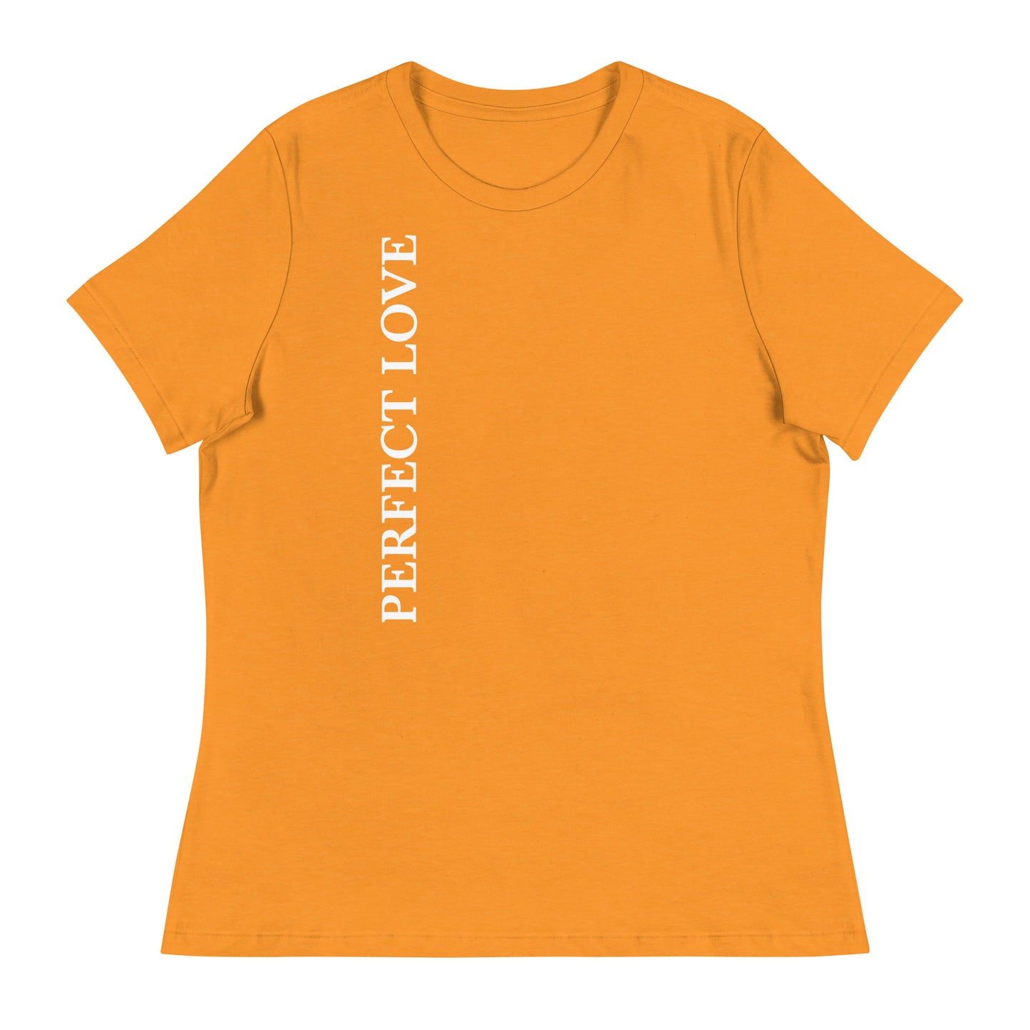 Perfect Love Dark-Colored Women's Relaxed T-Shirt