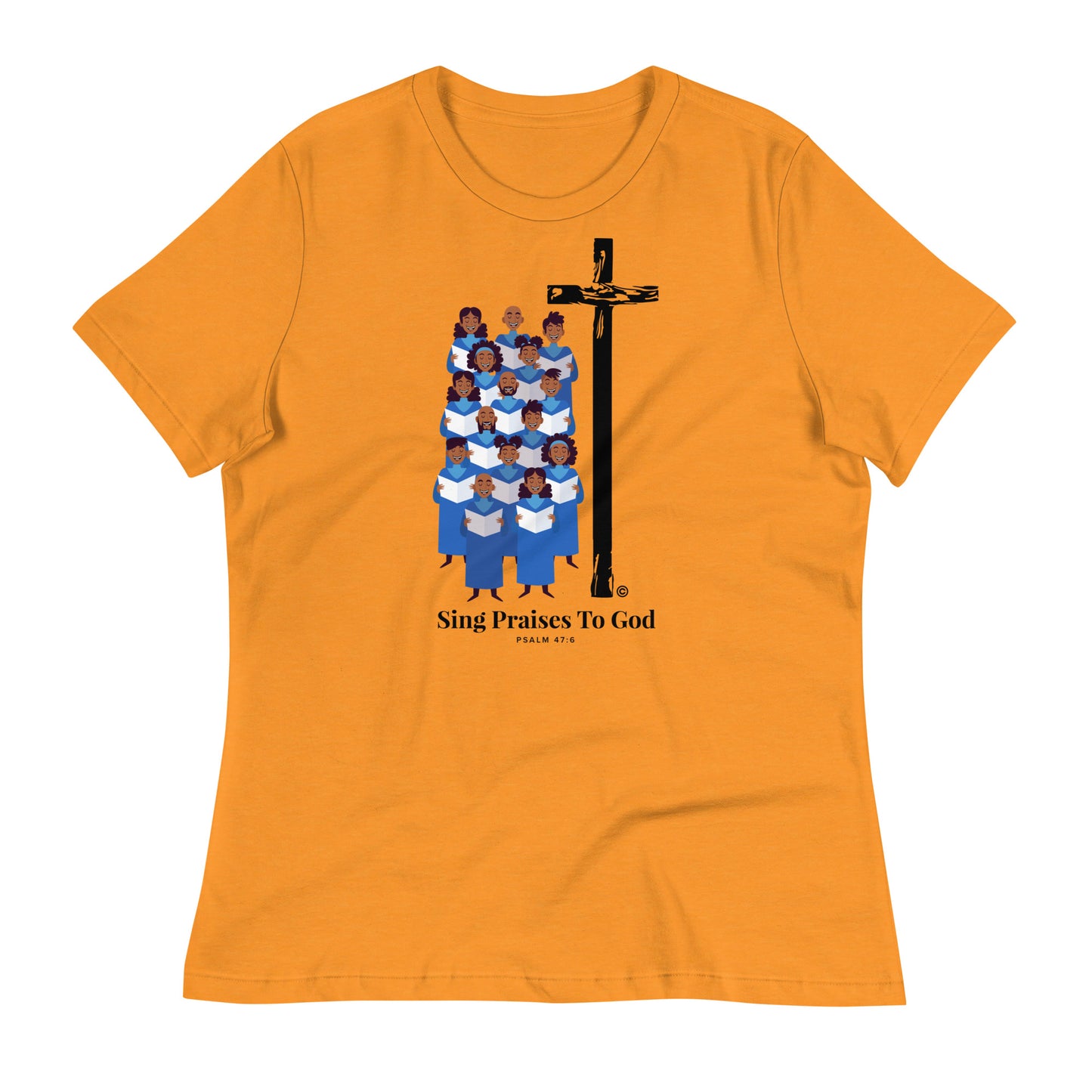 Sing Praises to God Women's Relaxed T-Shirt