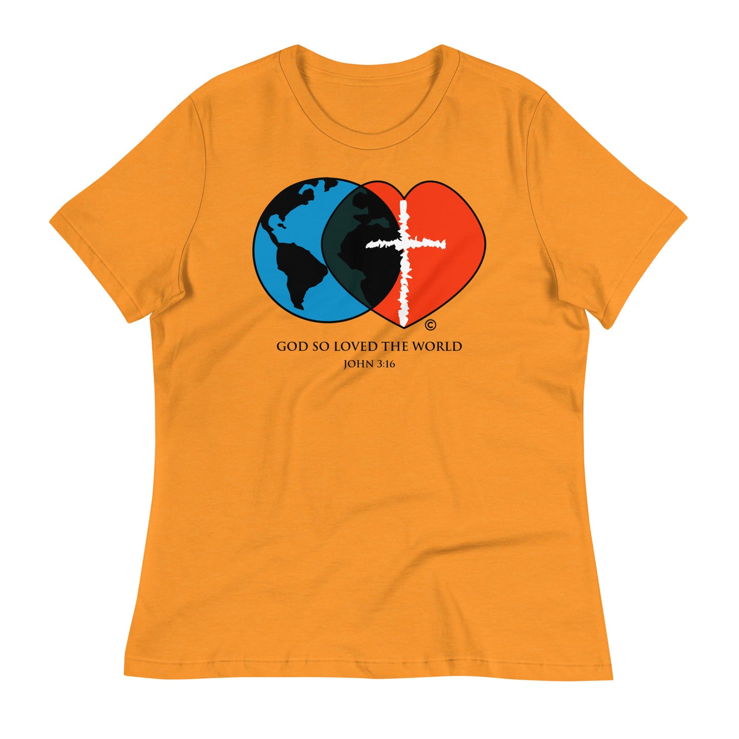 John 3:16 Women's Relaxed T-Shirt