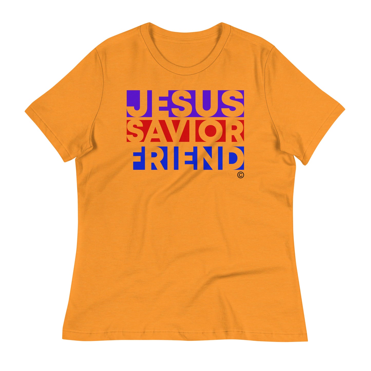 Jesus Savior Friend Women's Relaxed T-Shirt