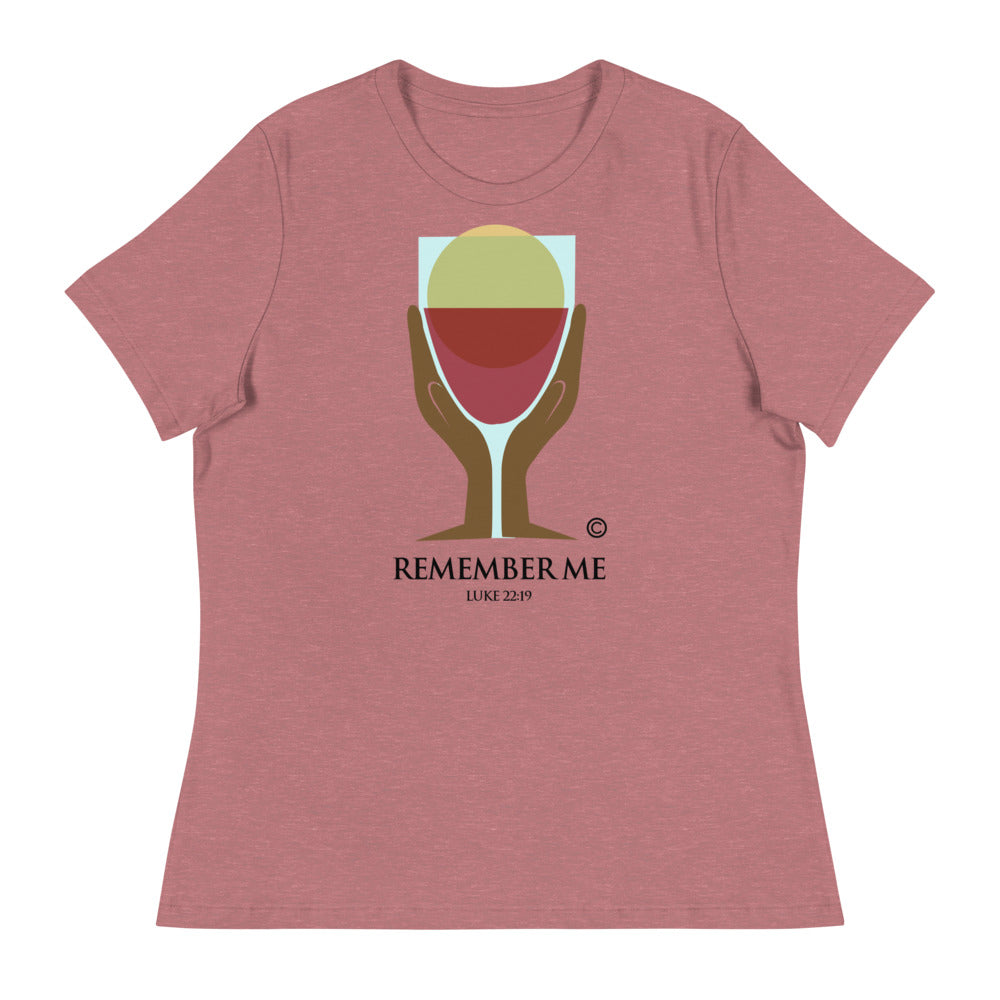 Remember Me Dark-Colored Women's Relaxed T-Shirt