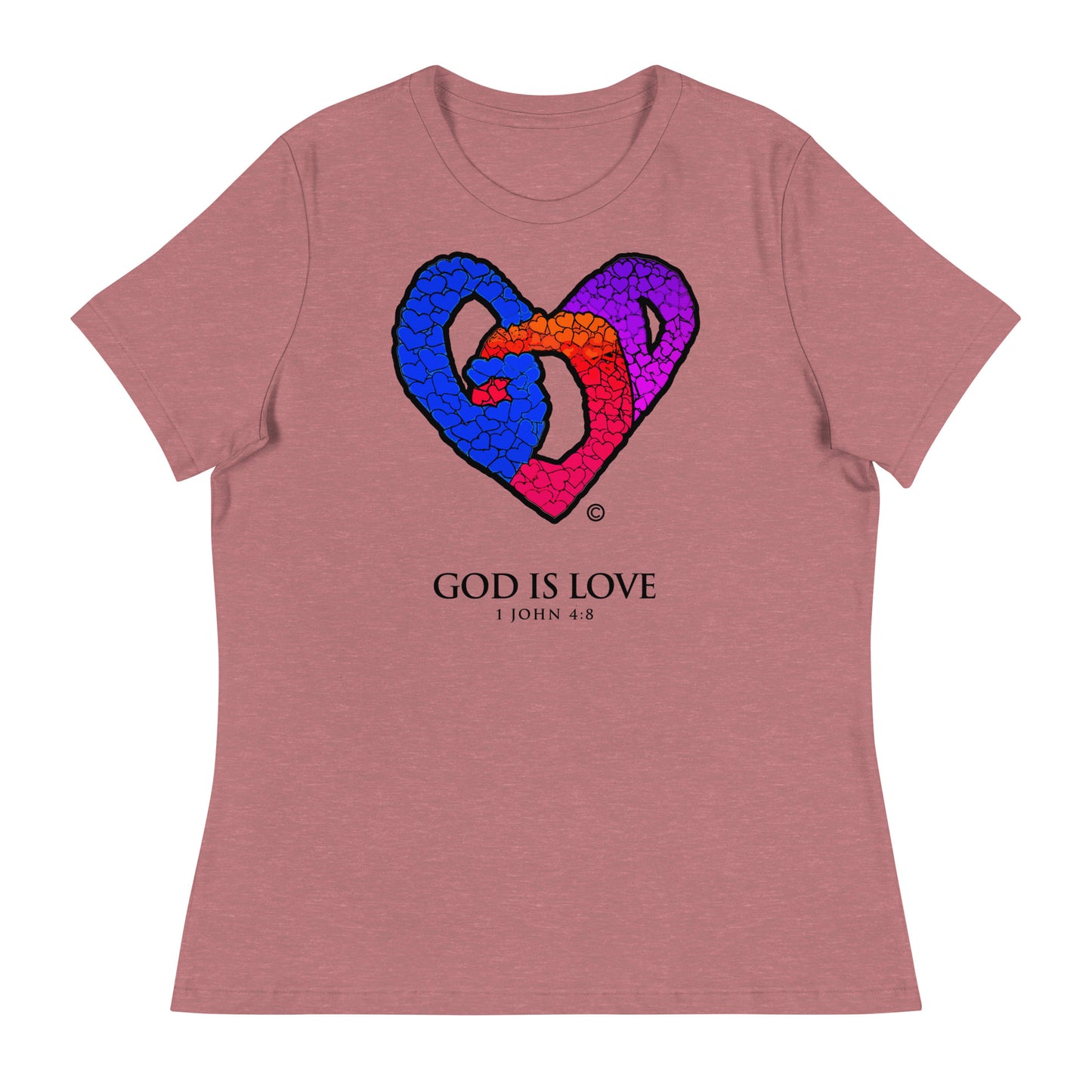 God is Love Women's Relaxed T-Shirt