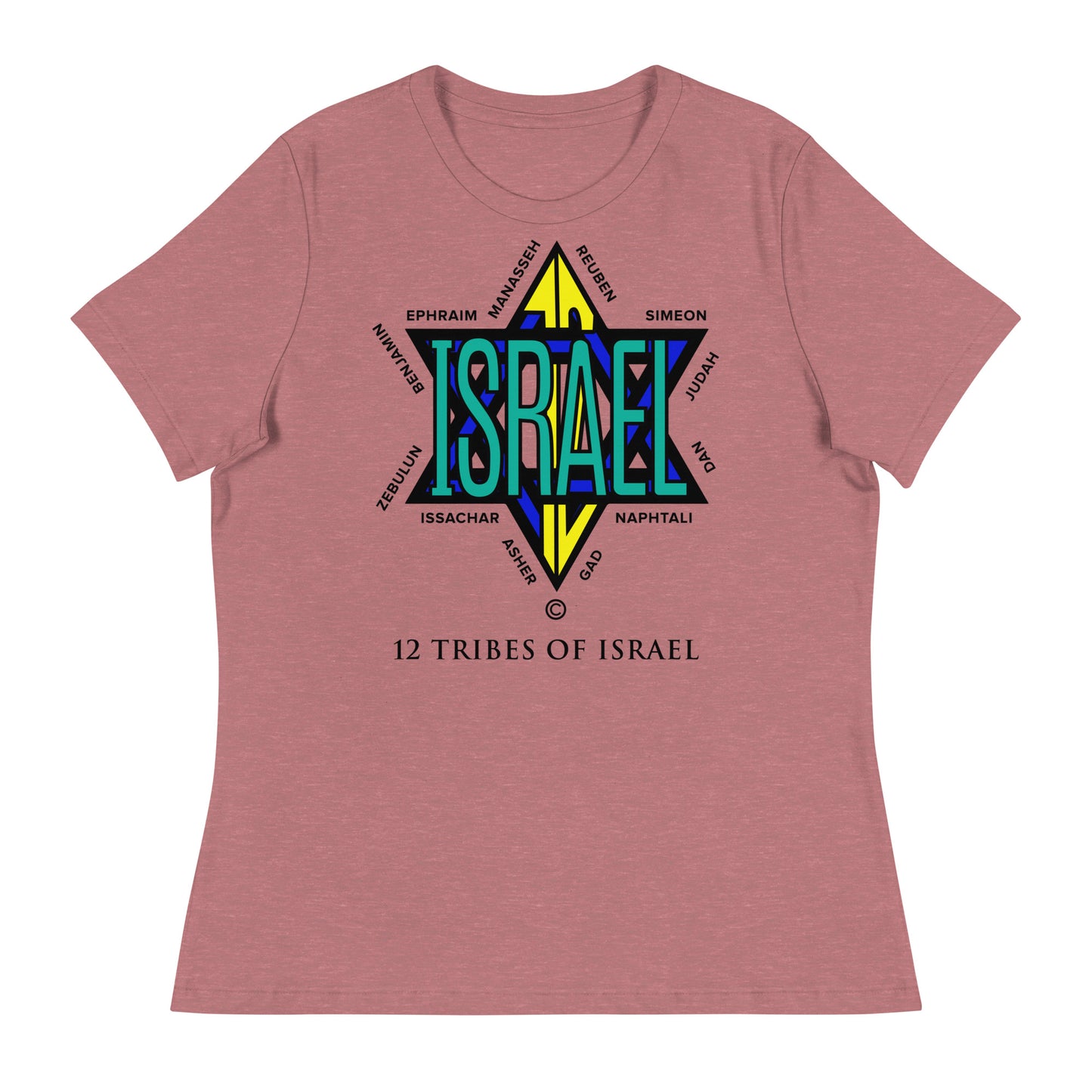 12 Tribes of Israel Women's Relaxed T-Shirt