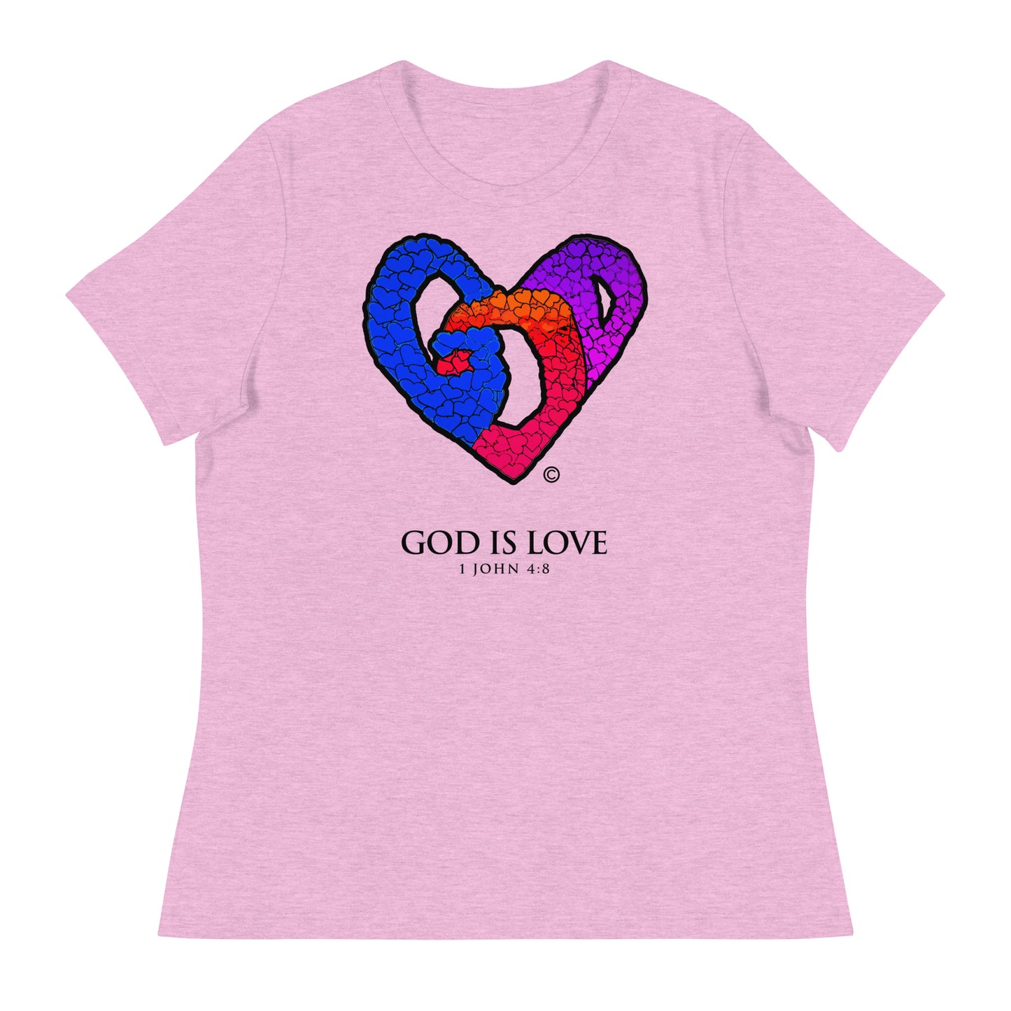 God is Love Women's Relaxed T-Shirt