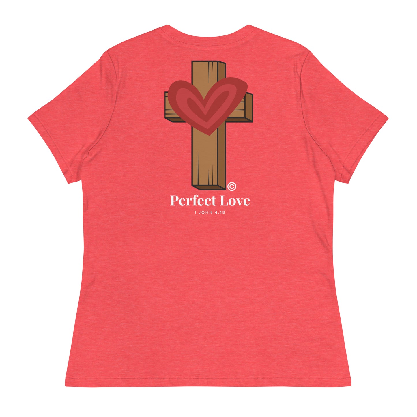 Perfect Love Dark-Colored Women's Relaxed T-Shirt