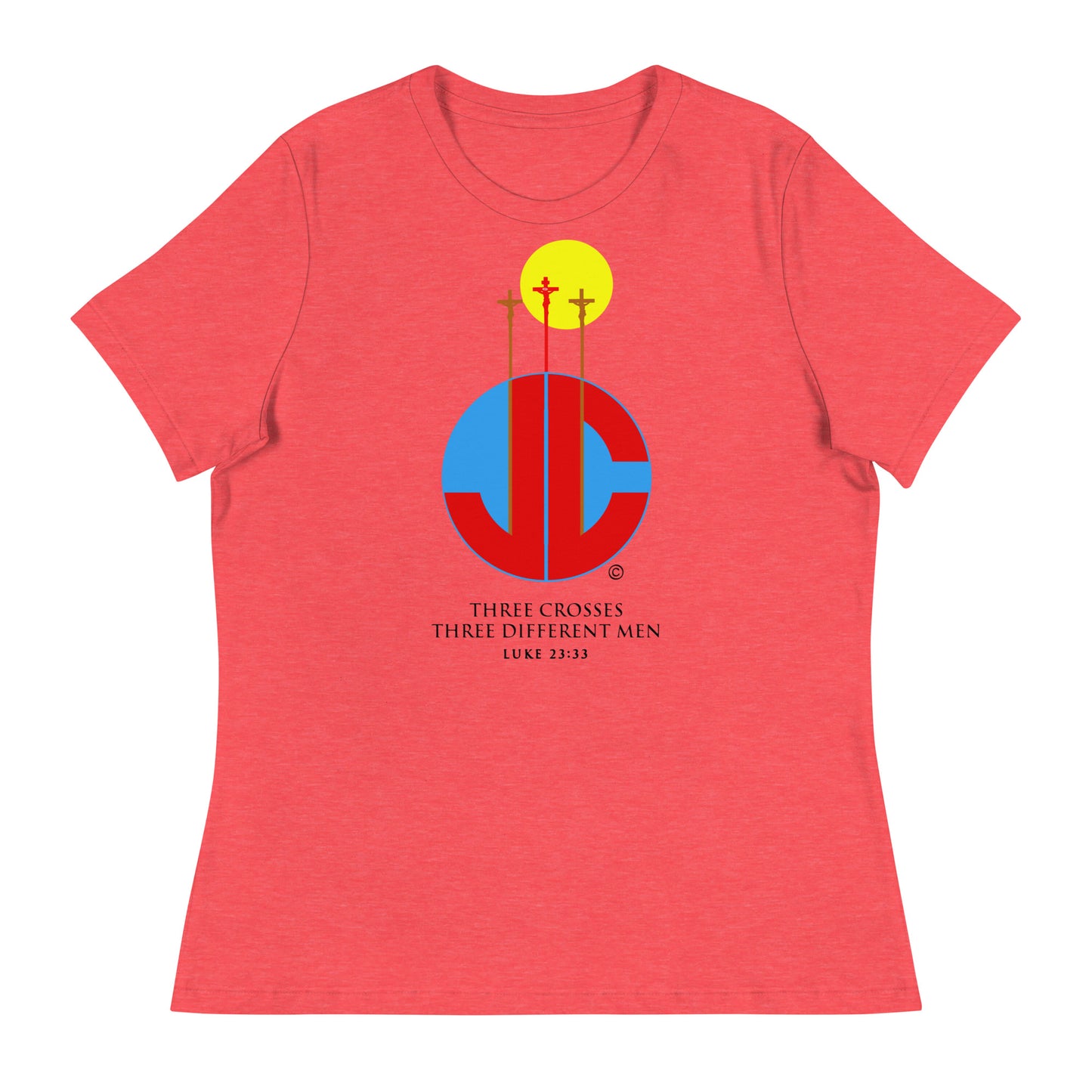 Three Crosses Women's Relaxed T-Shirt