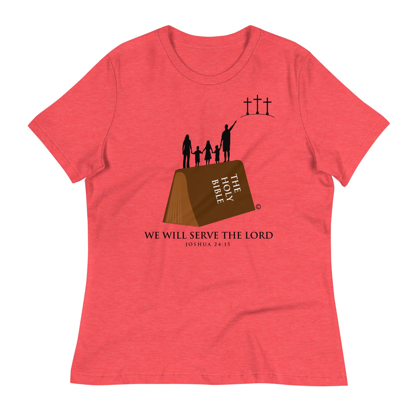 Serve the Lord Women's Relaxed T-Shirt