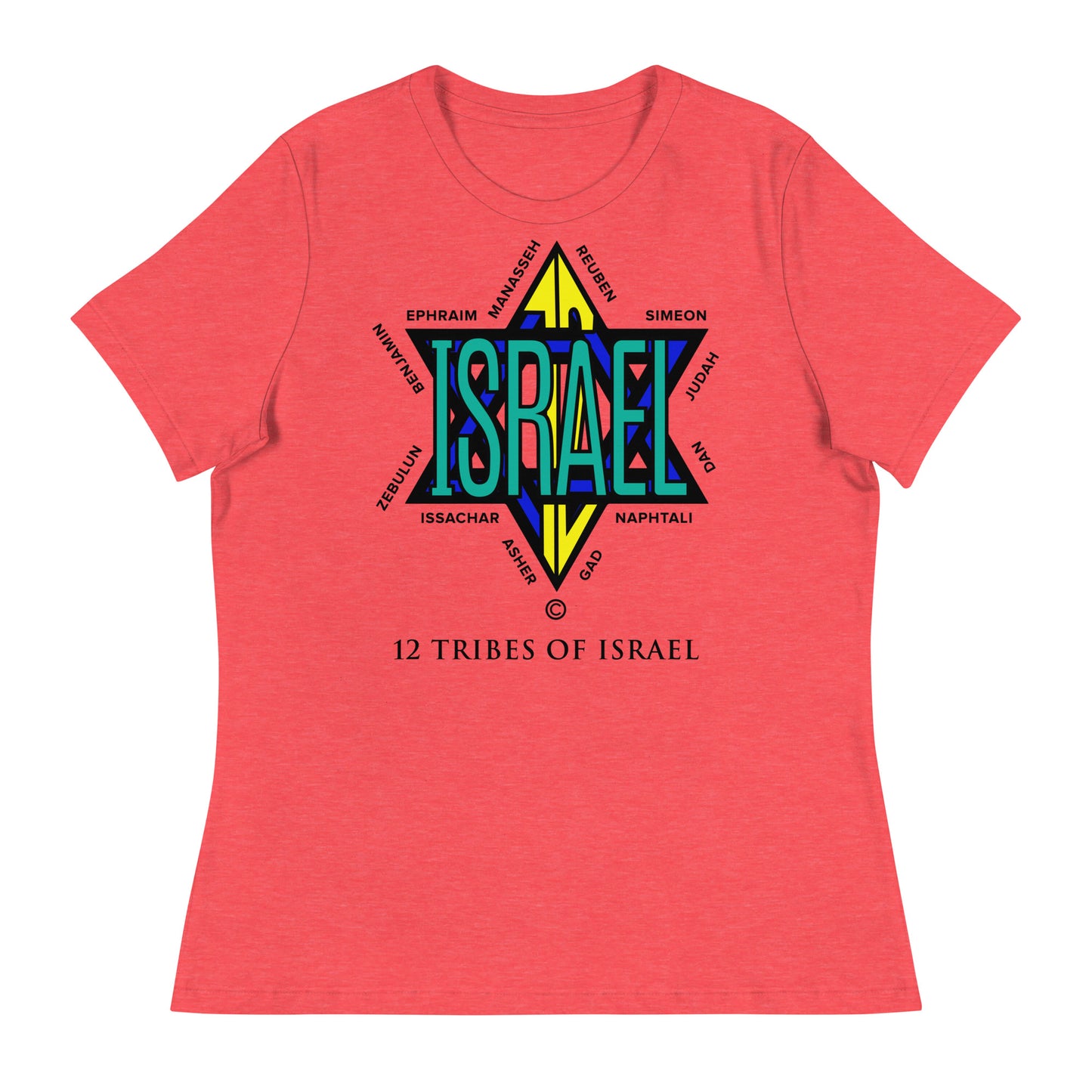 12 Tribes of Israel Women's Relaxed T-Shirt