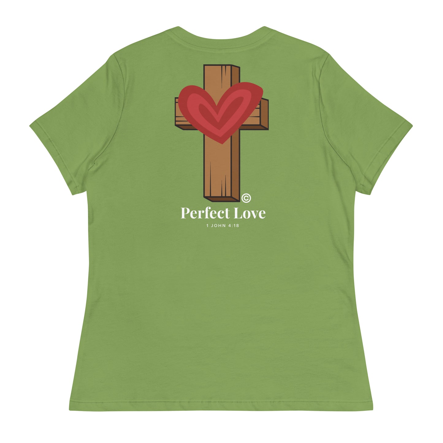 Perfect Love Dark-Colored Women's Relaxed T-Shirt