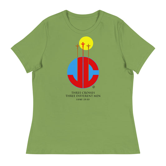 Three Crosses Women's Relaxed T-Shirt