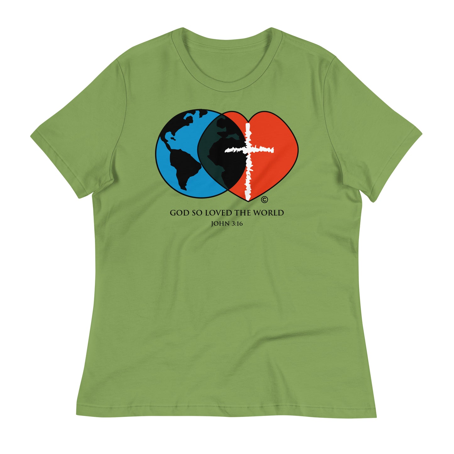 John 3:16 Women's Relaxed T-Shirt