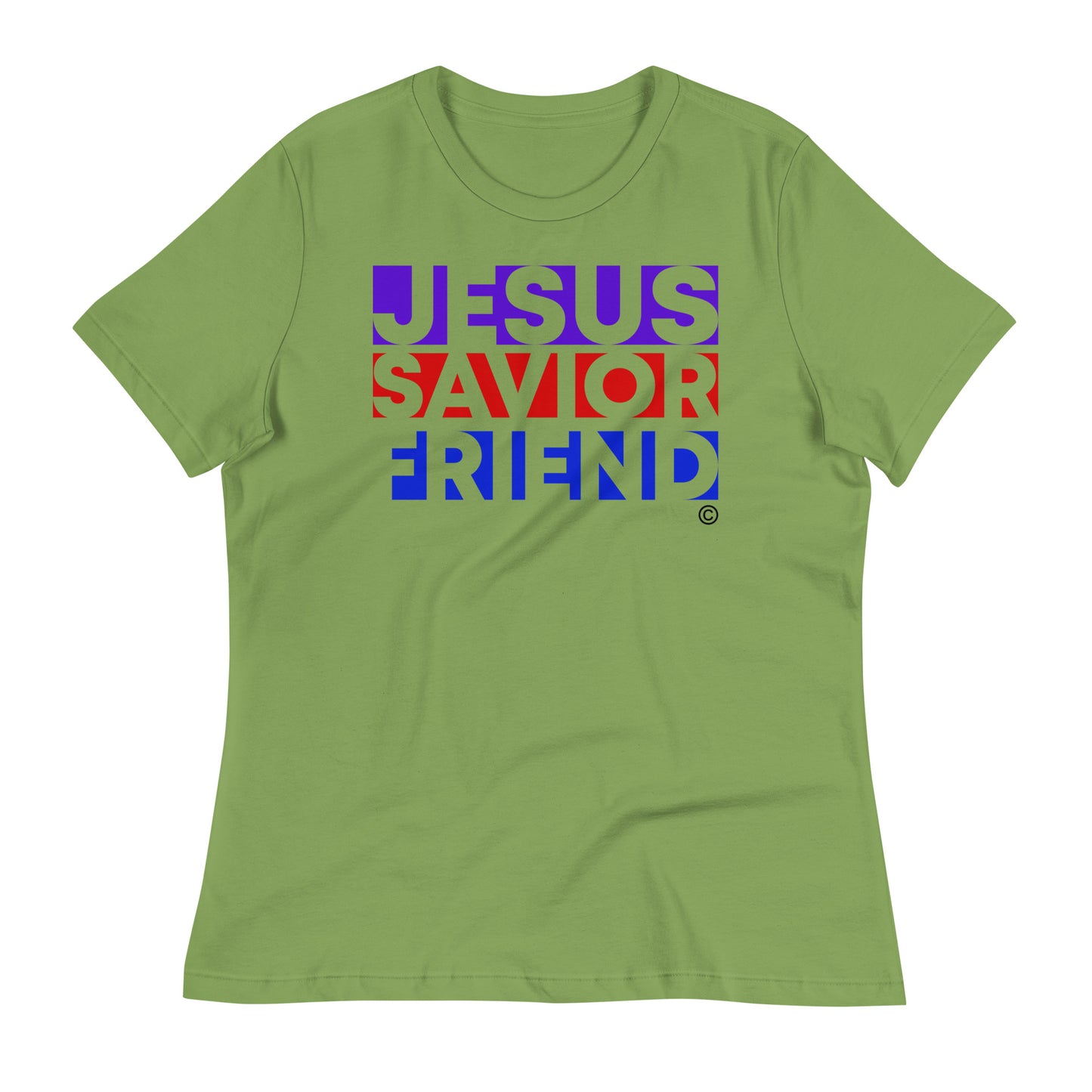 Jesus Savior Friend Women's Relaxed T-Shirt