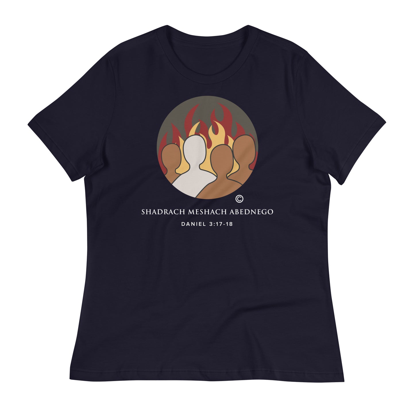Daniel 3:17-18 Dark-Colored Women's Relaxed T-Shirt
