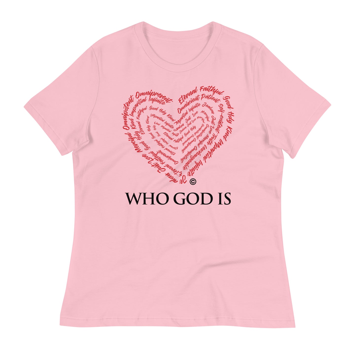 Who God Is Women's Relaxed T-Shirt