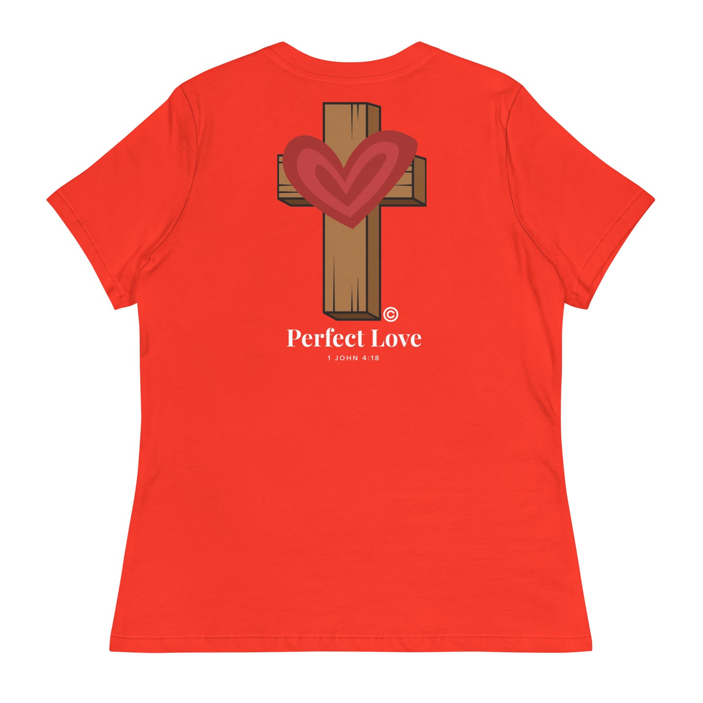 Perfect Love Dark-Colored Women's Relaxed T-Shirt