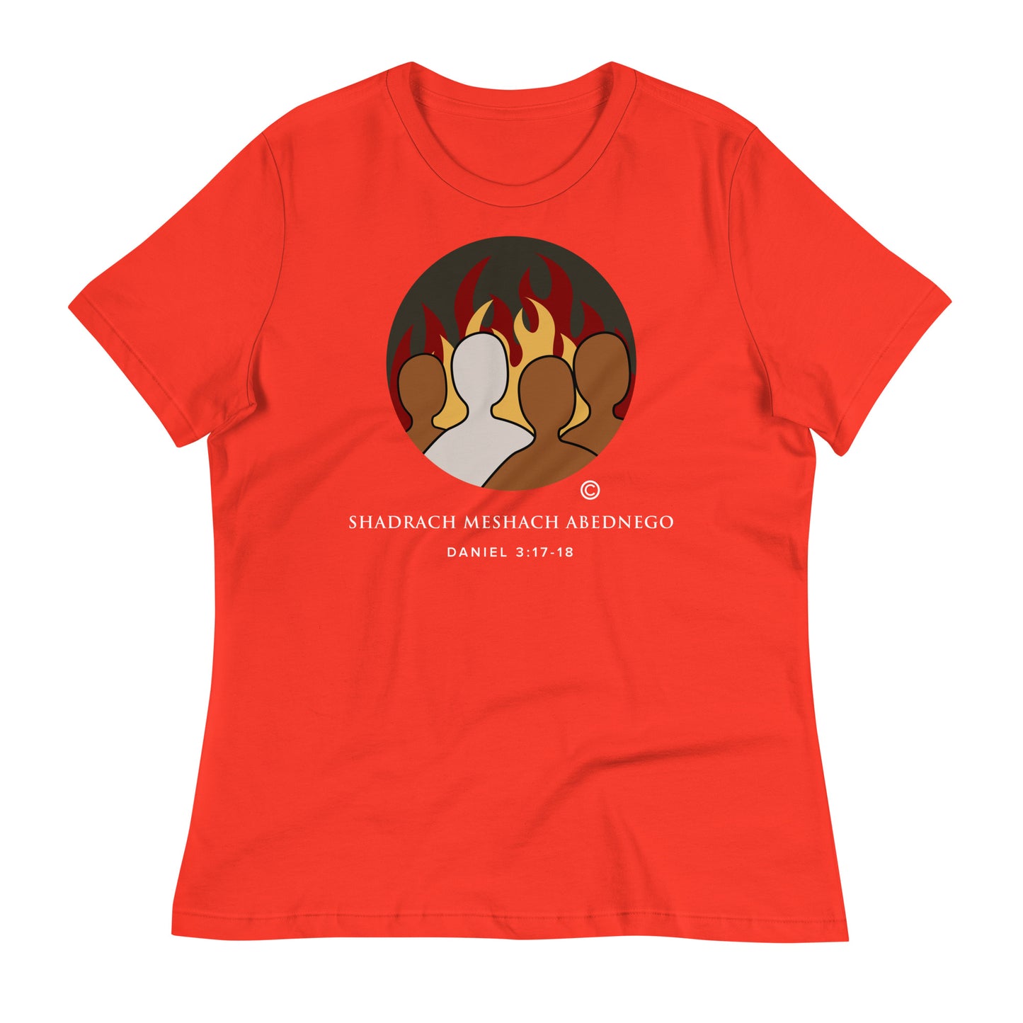 Daniel 3:17-18 Dark-Colored Women's Relaxed T-Shirt
