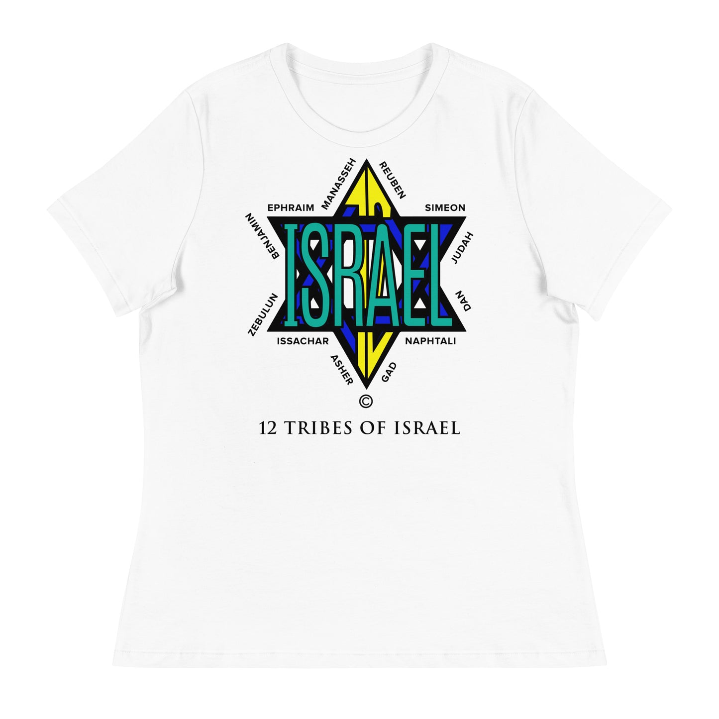 12 Tribes of Israel Women's Relaxed T-Shirt