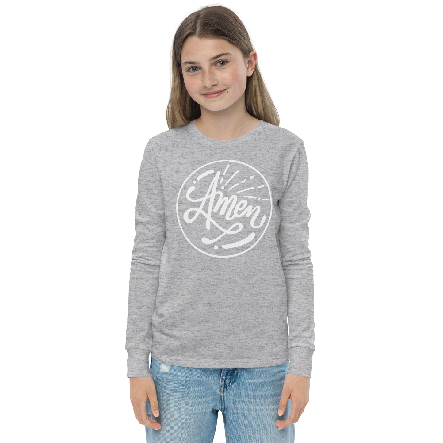 Amen Youth Long Sleeve Tee