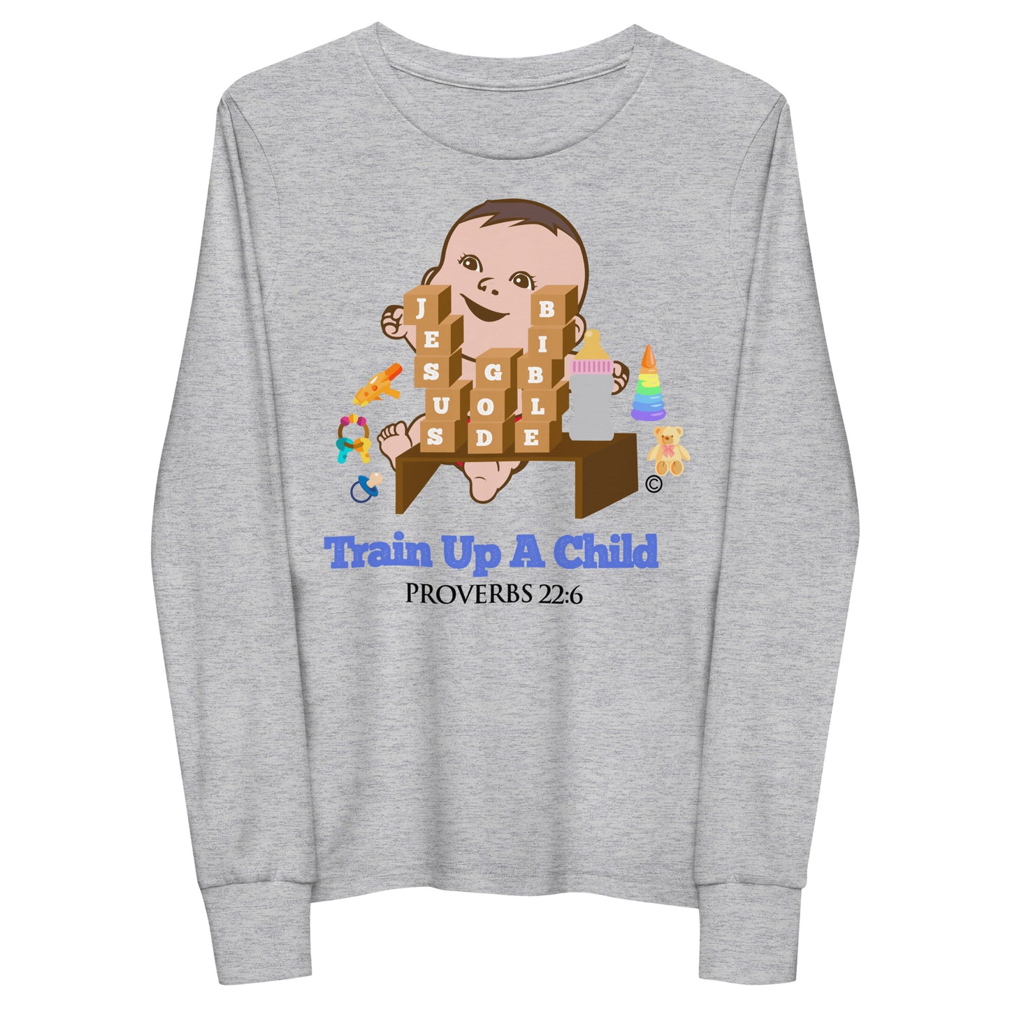 Train Up a Child Youth Long Sleeve Tee