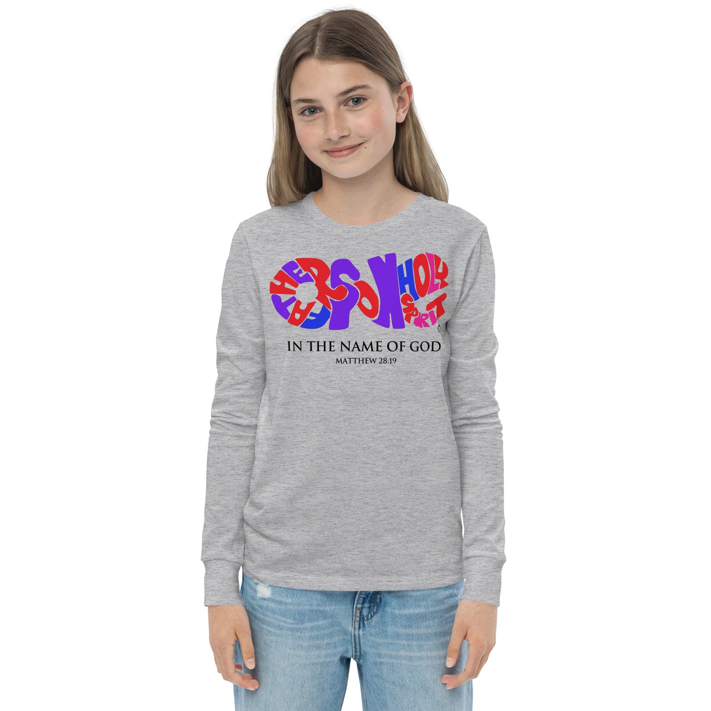 In the Name of God Youth Long Sleeve Tee
