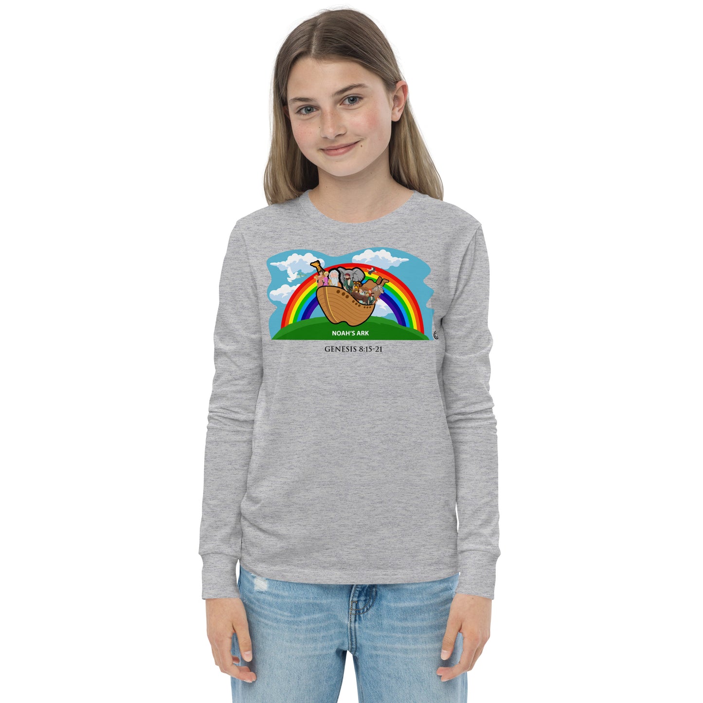 Noah's Ark Youth Long Sleeve Tee